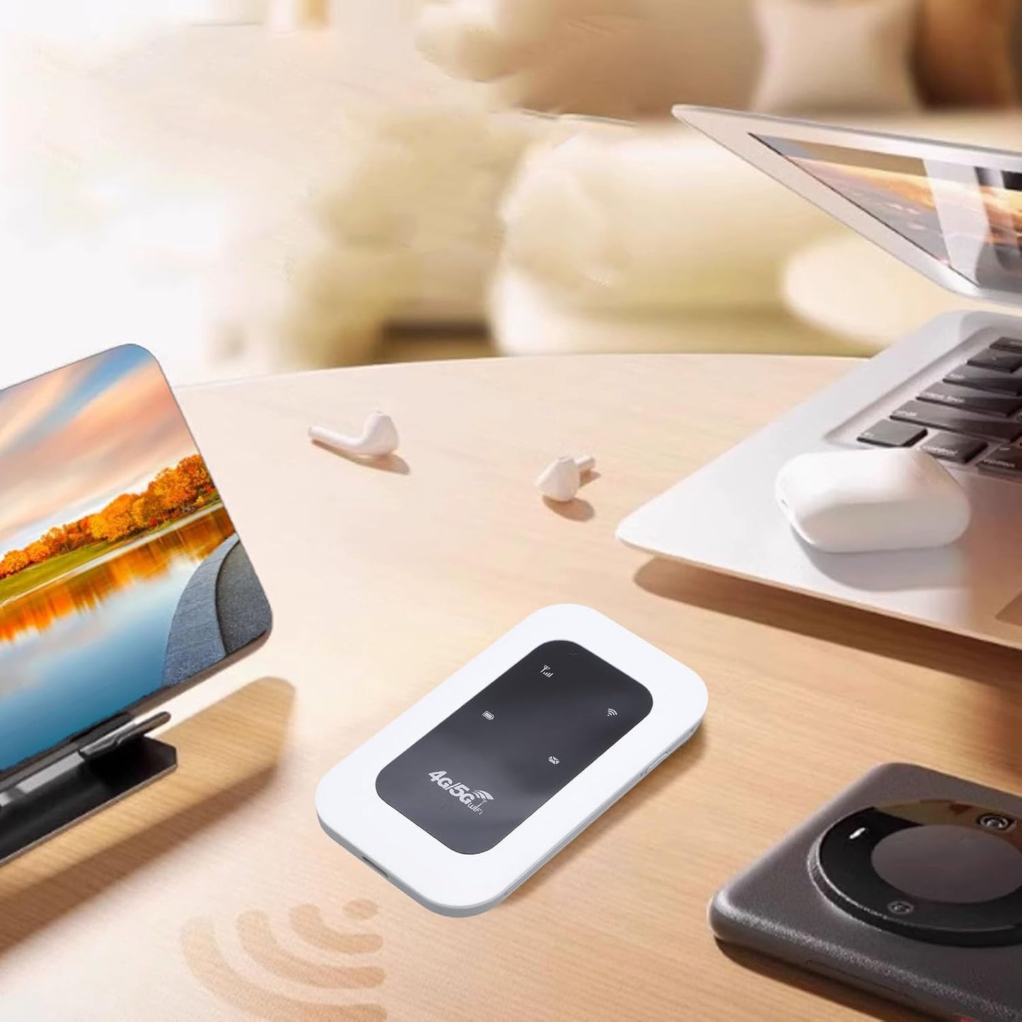Portátil 4G/5G Wifi Hotspot Device de 300 Mbps